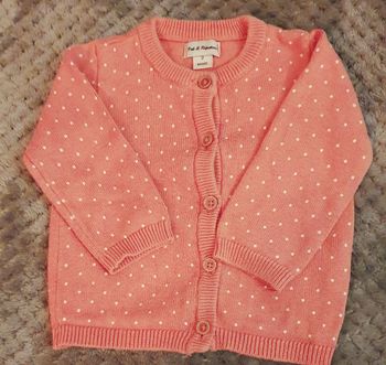 Gilet cardigan bébé fille   Pat et Ripaton