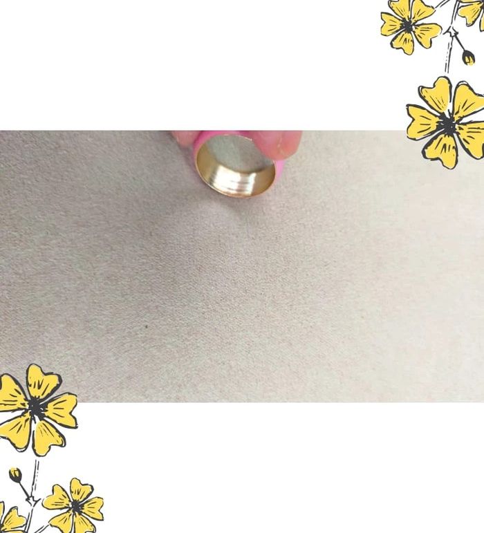 Bague vintage bombée rose clair – Taille 54-55 – Style rétro pop _ Collection Nuances de Rose - photo numéro 2