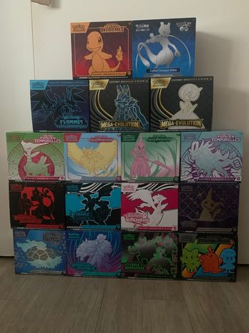 ETB Pokémon vides – Coffrets Dresseur d’Élite