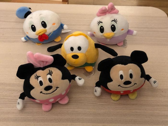 Lot de 5 peluches Disney