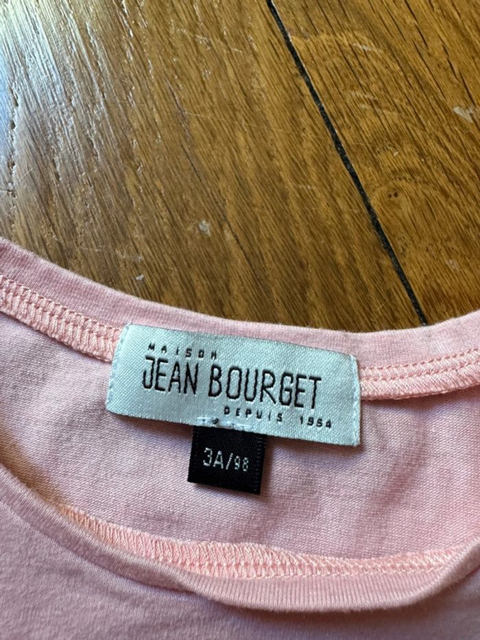 T-shirt manches courtes Jean Bourget 3 ans très bon état - photo numéro 3