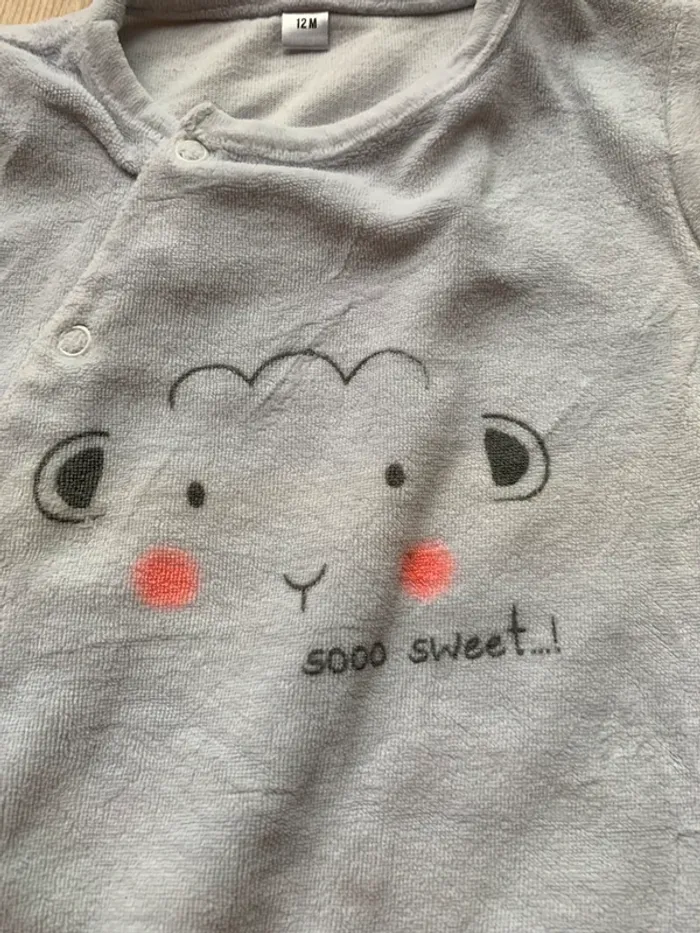 Lot 3 pyjamas 12 mois - photo numéro 4