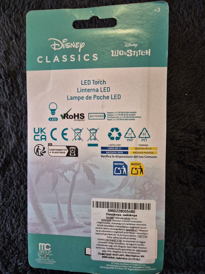 Lampe torche stitch - photo numéro 3