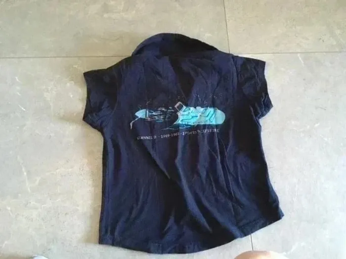 🤿 T-shirt Tommy Hilfiger – Thème plongée – Taille 36/38 – Bon état - photo numéro 3