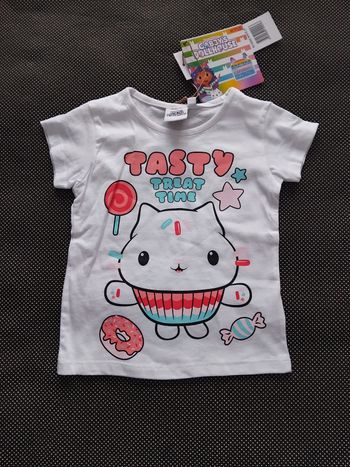 Tee-shirt fille Gabby’s Dollhouse neuf taille 3 ans