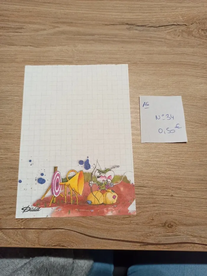 Feuille Diddl A6 34 0,50€