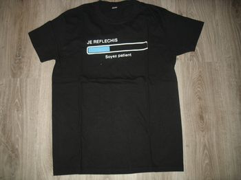 TEE SHIRT MC NOIR "SOL'S" - TAILLE L - n°02