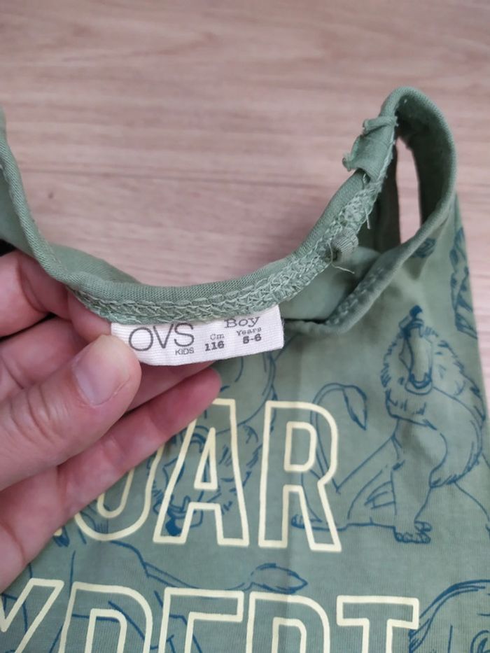 Lot de 2 tee-shirts polo 5 ans OVS - photo numéro 5
