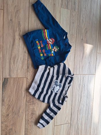 Lot Pull Disney 12 mois