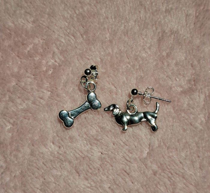 Boucles d'oreilles Chien - photo numéro 3