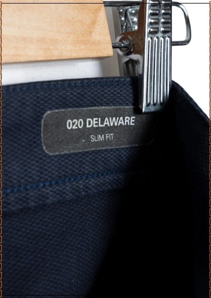 Pantalon chino bleu marine Hugo Boss Taille 40 - photo numéro 8