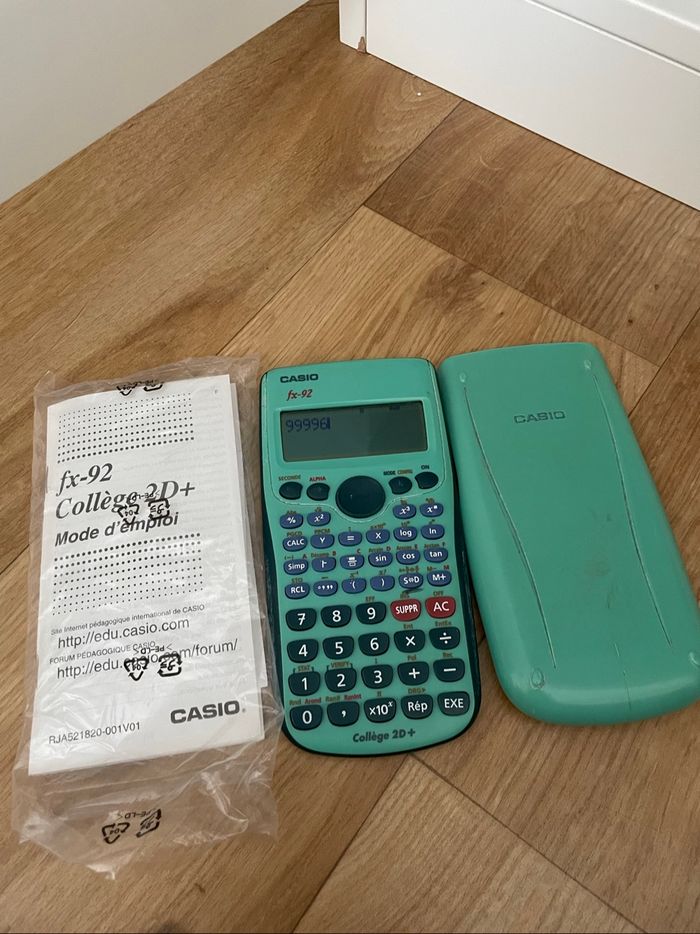 Calculatrice scientifique collège  Casio