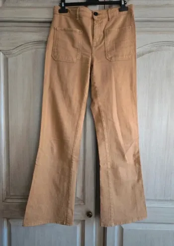 Jean évasé flare camel leon & harper taille 38