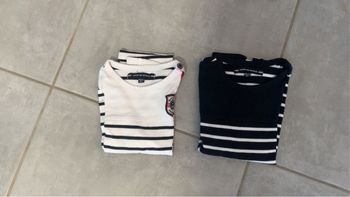 Lot de 2 tee shirts manches longues neufs