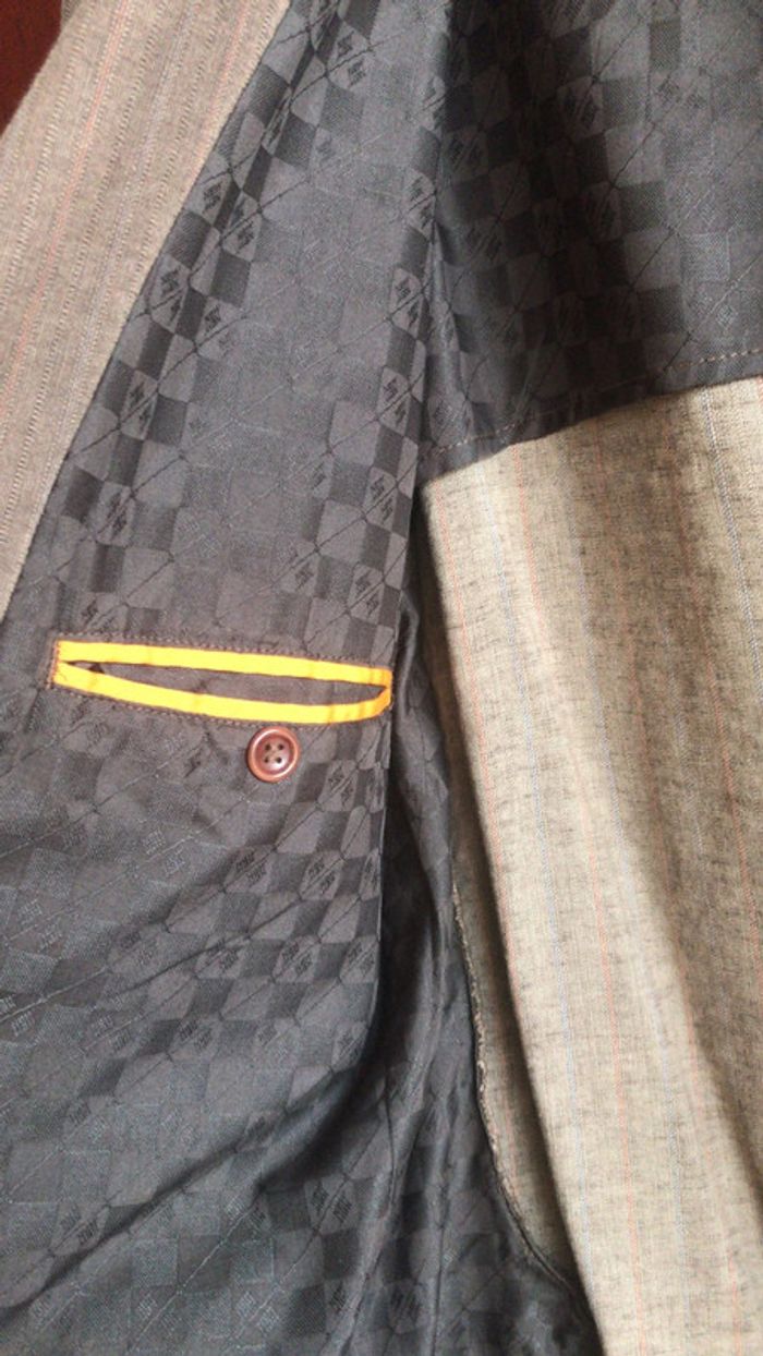 Veste New man marron - photo numéro 7