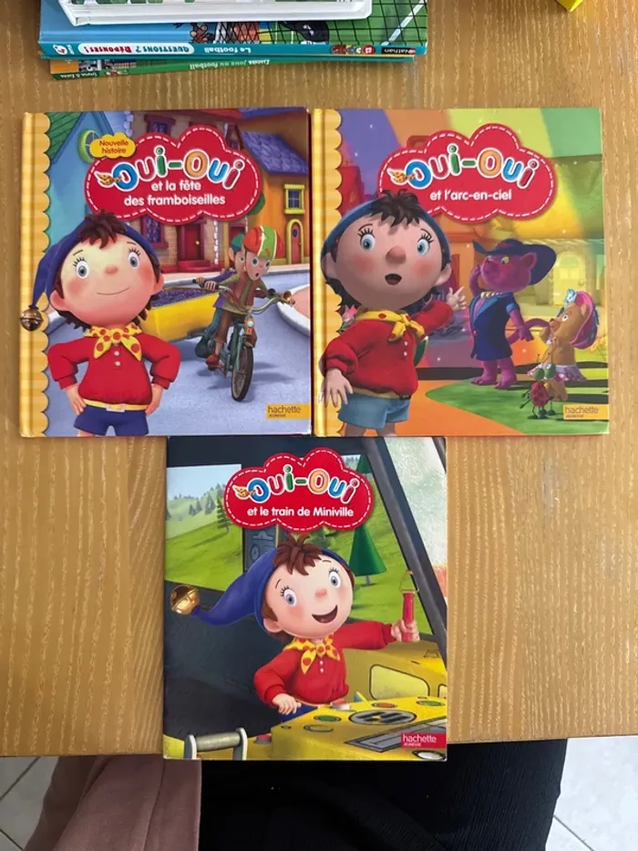 Lot 3 livres Oui oui
