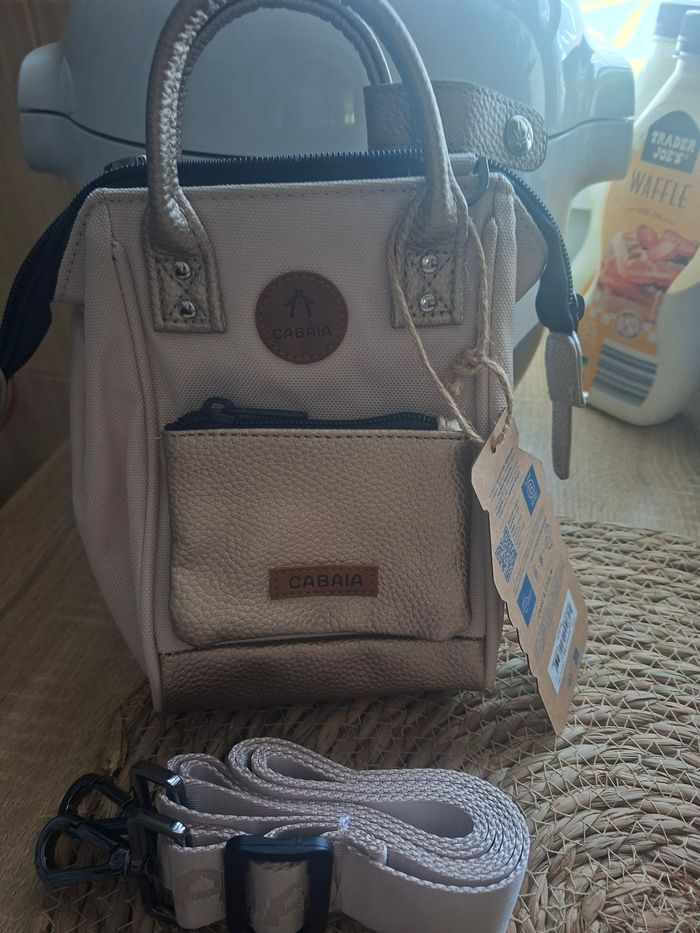 Cabaïa noir jaune et beige neufs - photo numéro 3