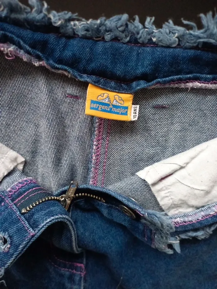 Jeans fille sergent major 10 ans - photo numéro 6