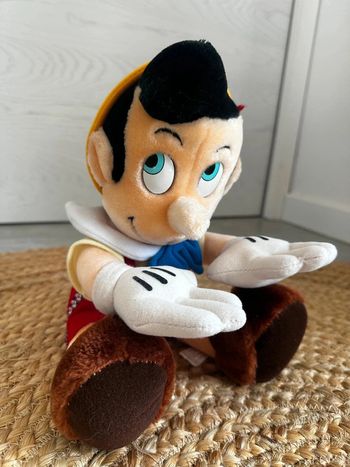 Peluche Pinocchio vintage Disney eurodisney