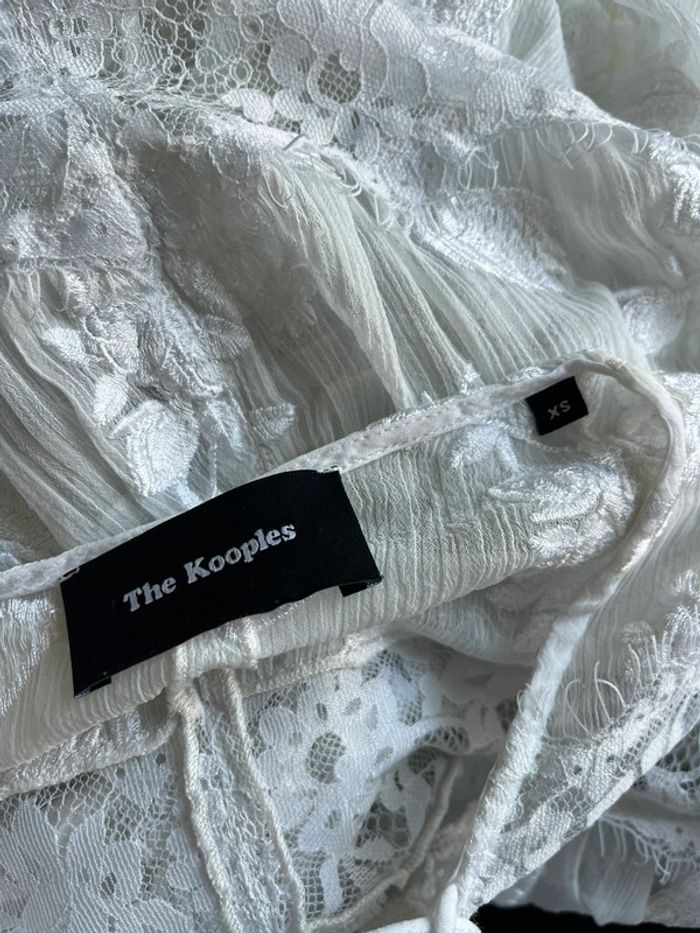 Blouse en dentelle The Kooples XS - photo numéro 7