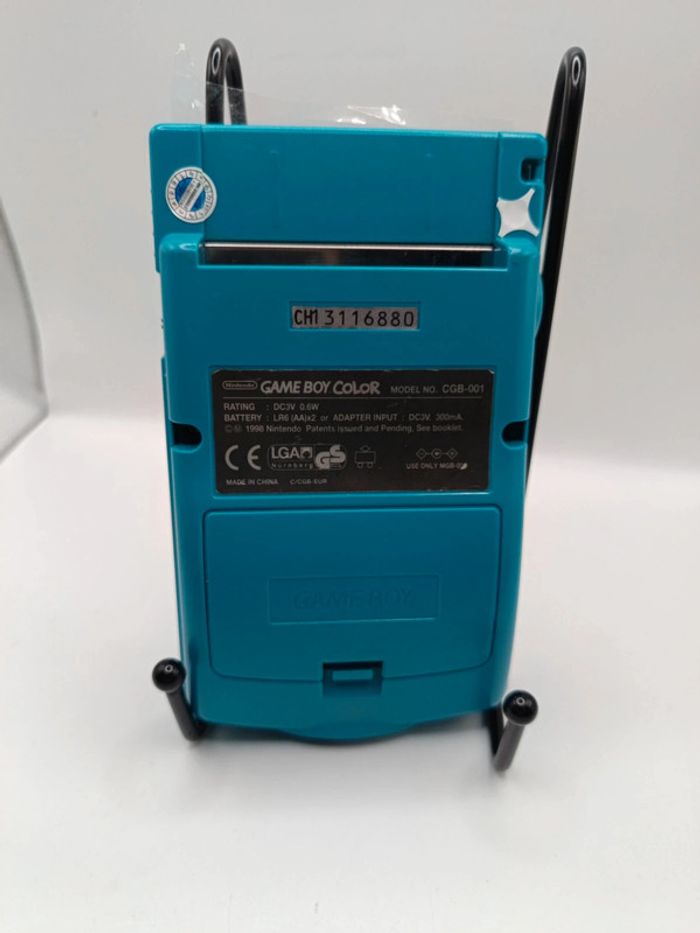 Game boy color Bleu turquoise En loose comme neuf - photo numéro 2