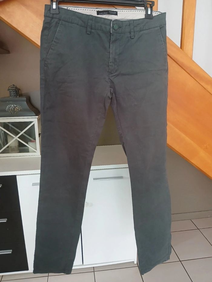 Pantalon homme Zara Taille L🌿🌈 - photo numéro 3