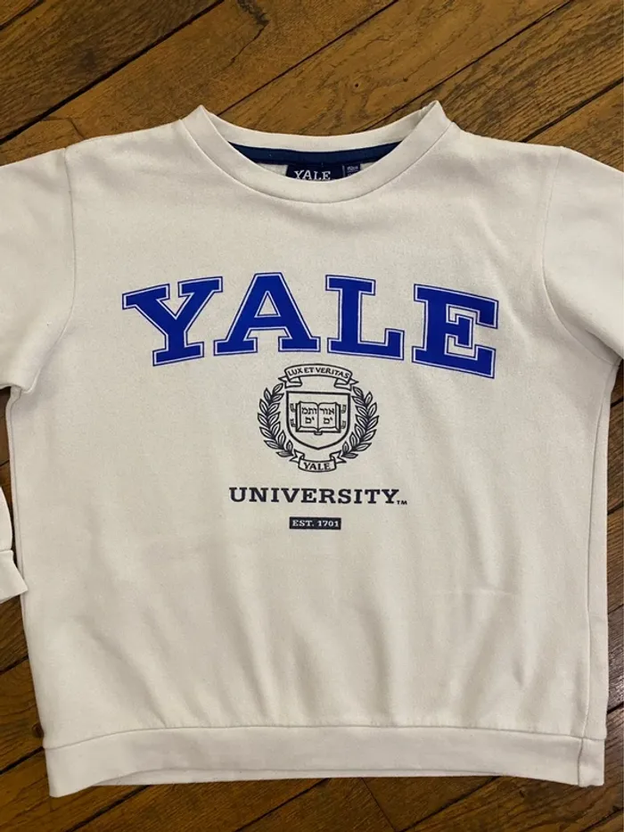 sweat Vertbaudet Yale University - Taille 12 ans - photo numéro 16
