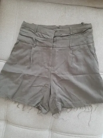 Short bas effiloché Zara