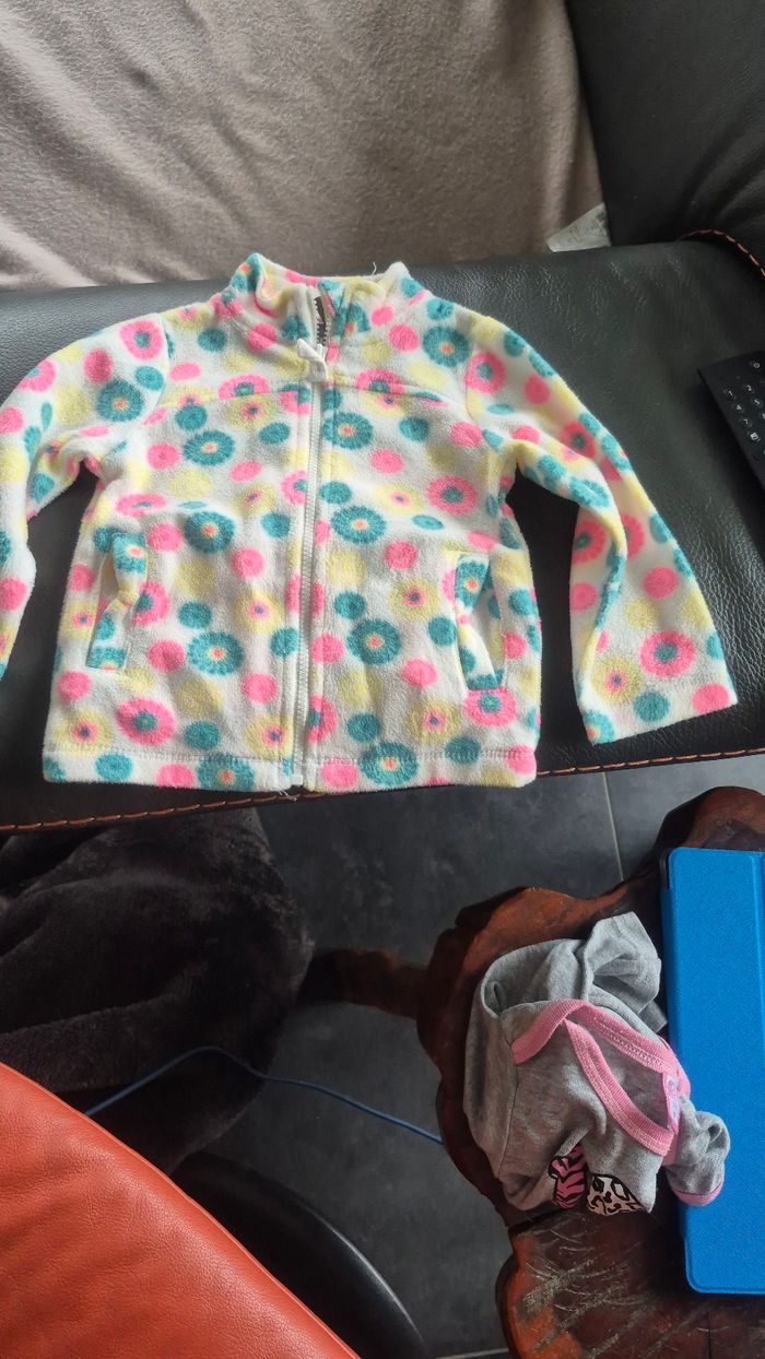 Veste polaire 12 mois petite fille