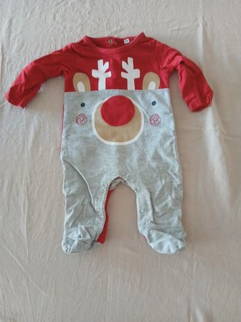 Pyjama mixte 1 mois