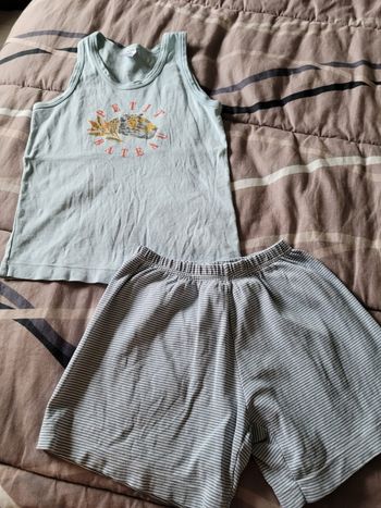 pyjashort petit bateau 10ans  (5e)