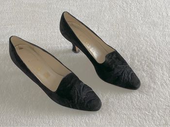 Chaussure à talon avec broderie - C.B Chaussures - Talon 7 cm – Pointure 39