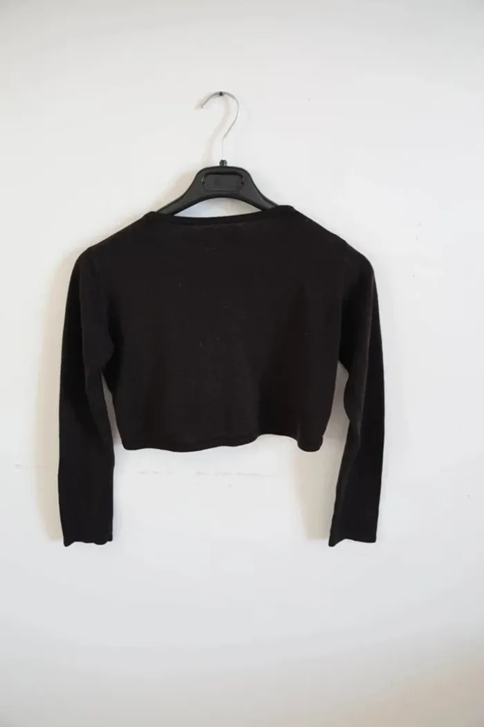 C55 gilet noir Zara 11-12 ans - photo numéro 2