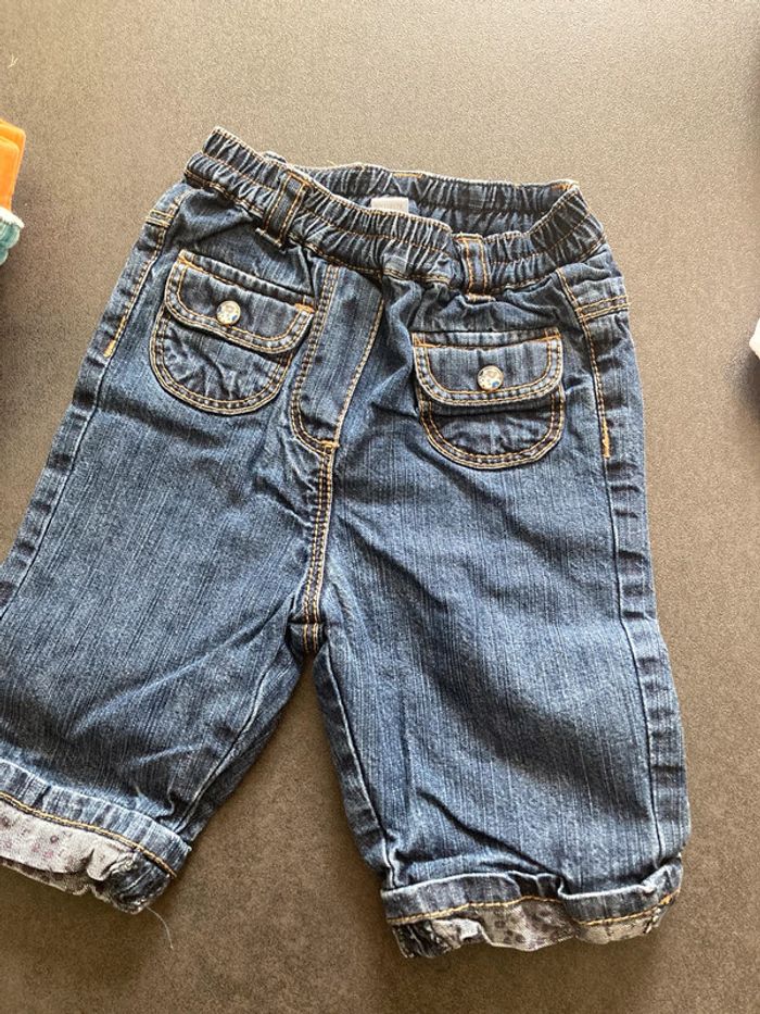 Lot ensemble vêtement bébé fille enfant taille 3 mois pantalon garde robe - photo numéro 7