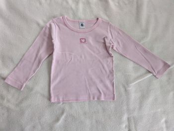 Sous-pull ML rose - 3A - Petit Bateau