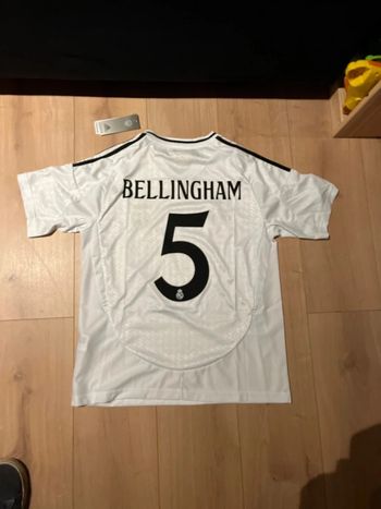 Vareuse de football du réal de Madrid de bellingham