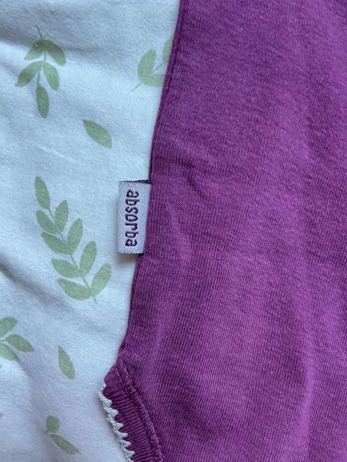 body manches longues violet absorba 6 mois - photo numéro 6