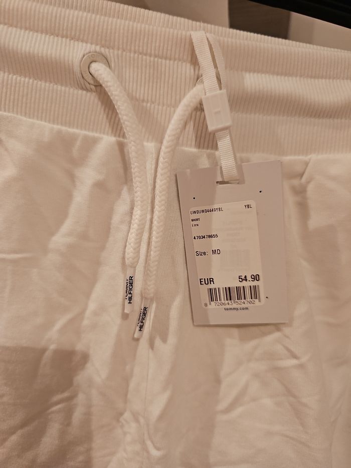 Short modal blanc taille M tommy hilfiger femme neuf - photo numéro 3