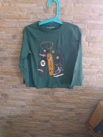 T-shirt vert In Extenso 6A