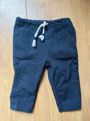 Pantalon 9 mois Natalys bleu marine