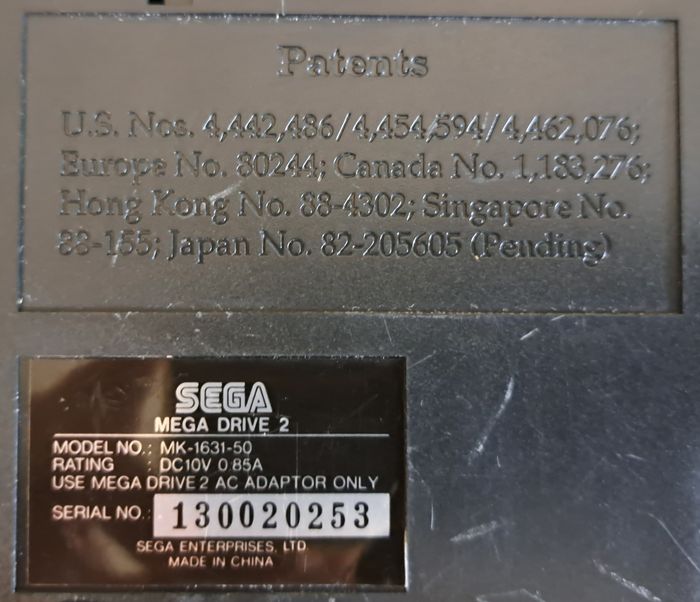 🎮 Console Sega Mega Drive II - Megadrive 2 - MD 2 avec jeu Sonic - photo numéro 4