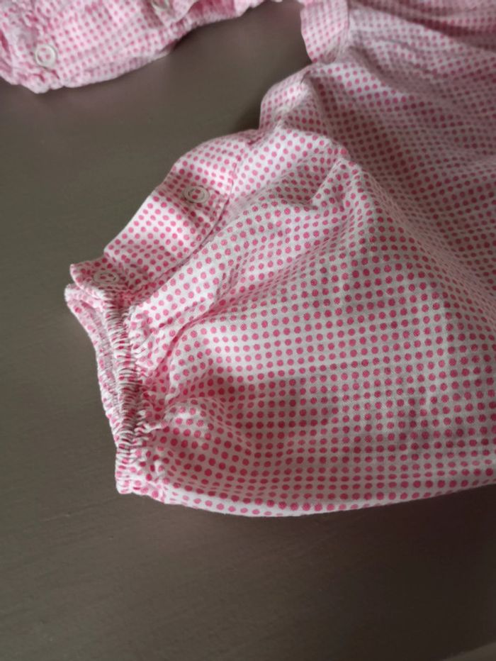 Combinaison rose 6 mois Petit Bateau - photo numéro 4