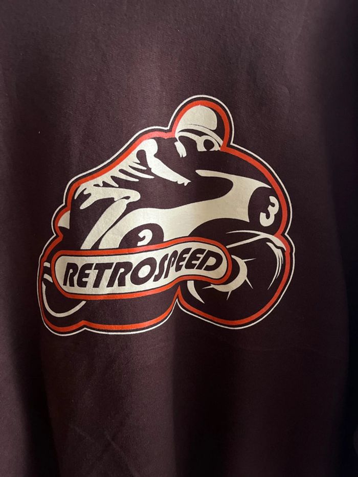 Sweat retrospeed vintage taille XL - photo numéro 2