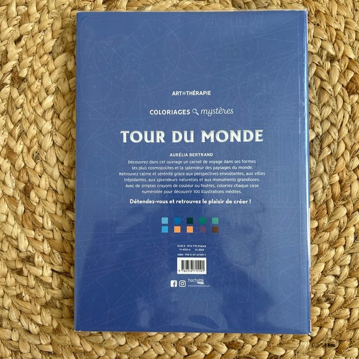 Coloriage mystère tour du monde - photo numéro 2