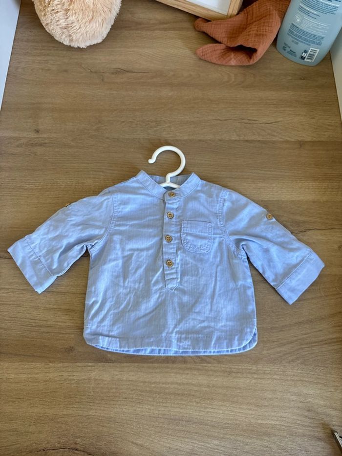 Chemise Kiabi bleu