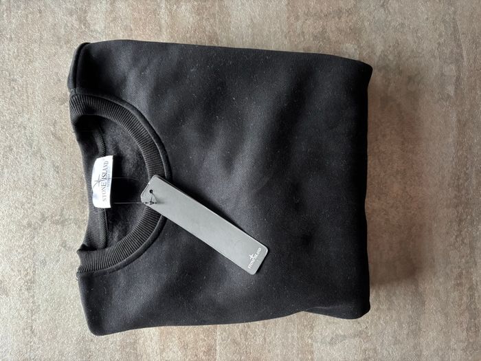 Pull Stone Island Noir - photo numéro 2