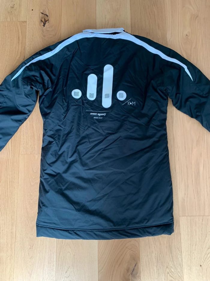 Doudoune noire foot taille S erima - photo numéro 9