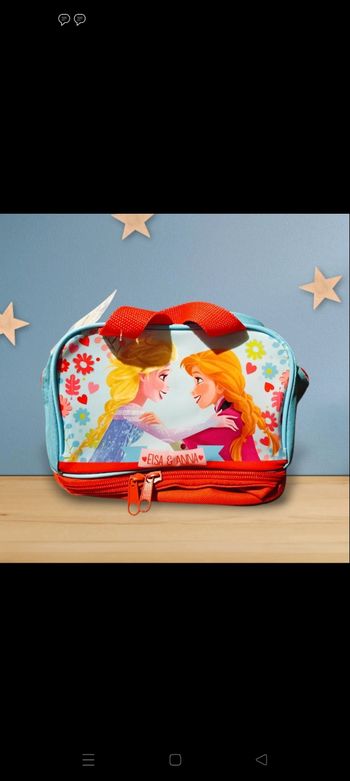 Sac à goûter la reine des neiges