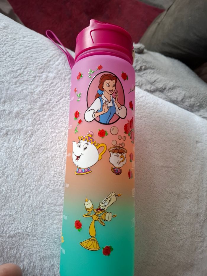 Magnifique Gourde enfant la belle et la Bête 750ml - photo numéro 2