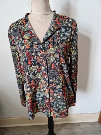 Chemise feuillage super u taille 44